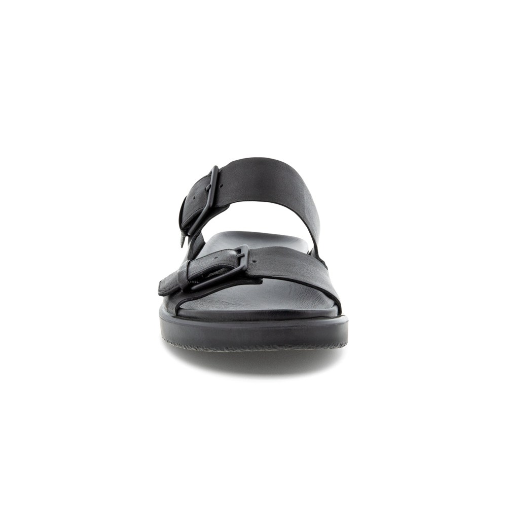 ECCO Mens Slides Black - Flowt Lx - VET-258947